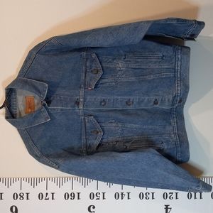 Vintage Levi denim men's large jacket